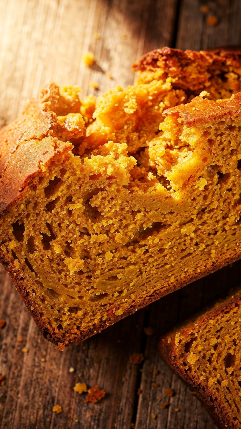 Moist Sweet Potato Bread with Pecans and Oats