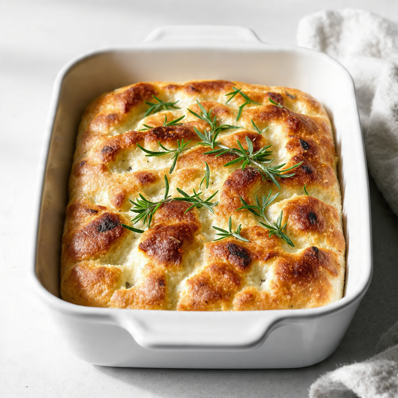 Sourdough Discard Focaccia Bread (Same-Day, No Yeast!)